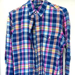Ralph Lauren button down shirt with pockets. Large. EUC!